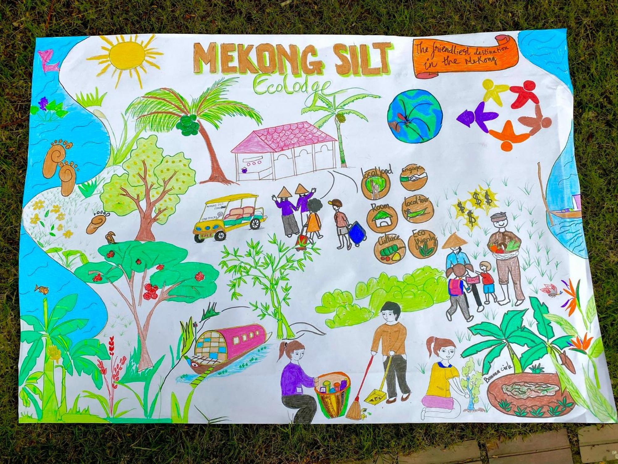Mekong Silt Ecolodge Can Tho Buitenkant foto